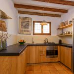 Modern kitchen in old Finca