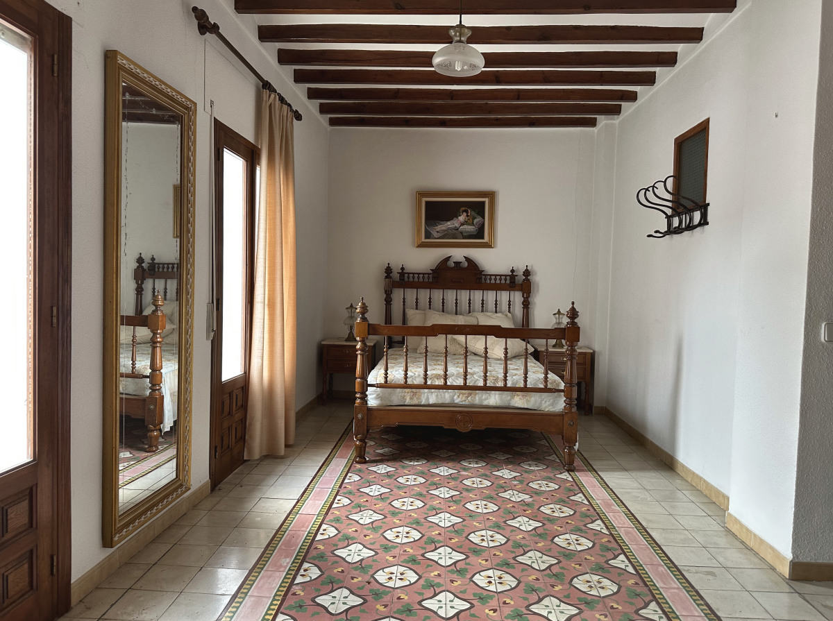master bedroom traditional townhouse